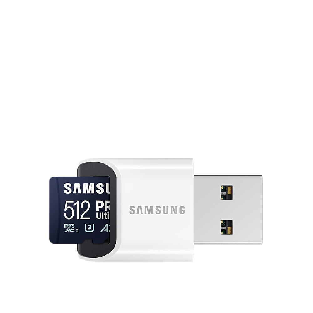 Samsung | PRO Ultimate microSDXC Memory Card | 512 GB | Speed Class A2 V30 UHS-I U3 | Professional High Speed