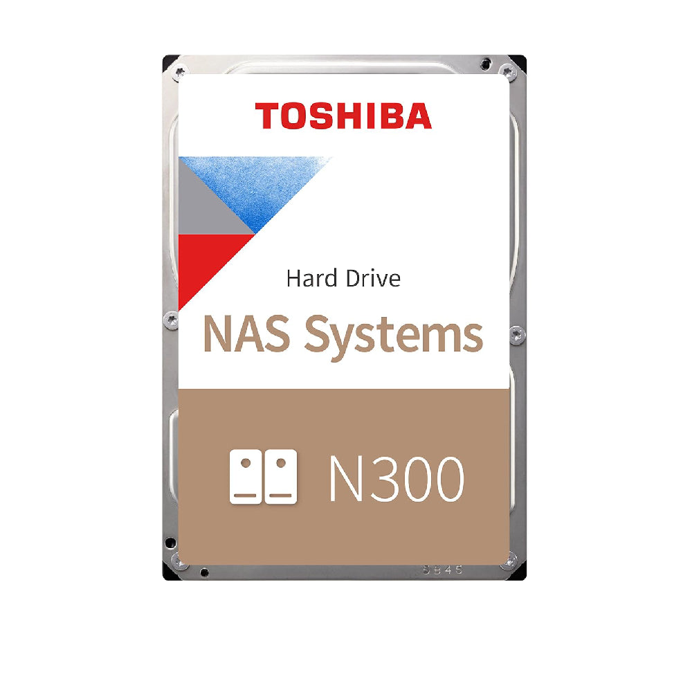 Toshiba | N300 NAS Hard Drive | 10000 GB | 7200 RPM 3.5in SATA | High-Reliability Storage