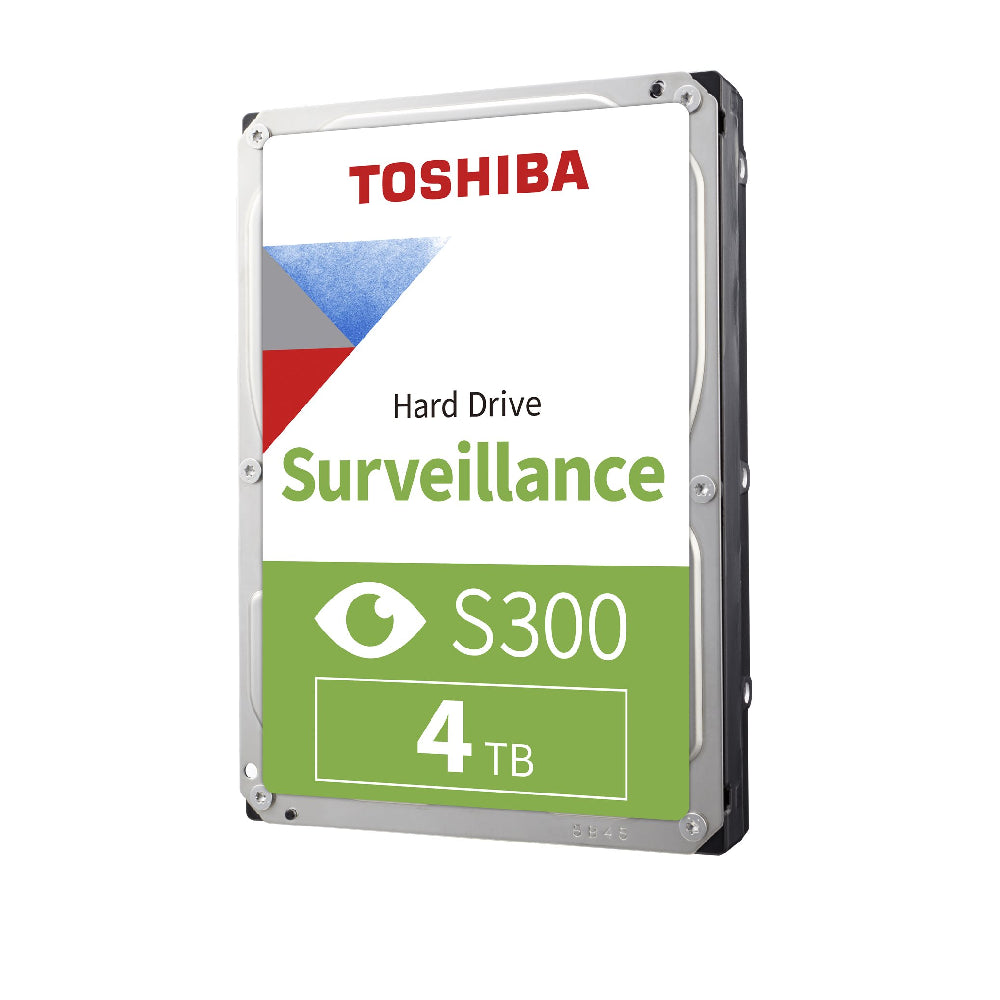 Toshiba | S300 Surveillance Hard Drive | 4000 GB | 5400 RPM 3.5in SATA | 24/7 Video Streaming
