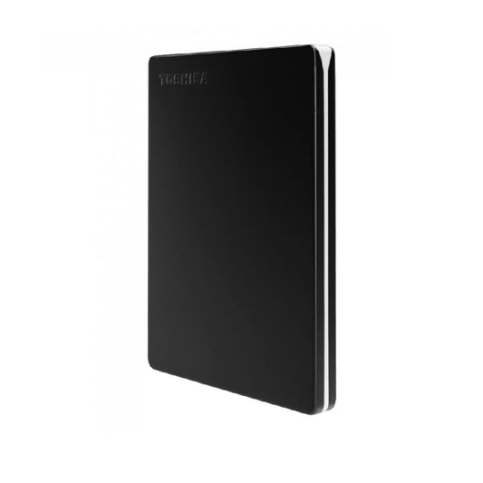 Toshiba | Canvio Slim Portable Hard Drive | 2048 GB | USB 3.2 Gen 1 | Black | Aluminum Slim Design