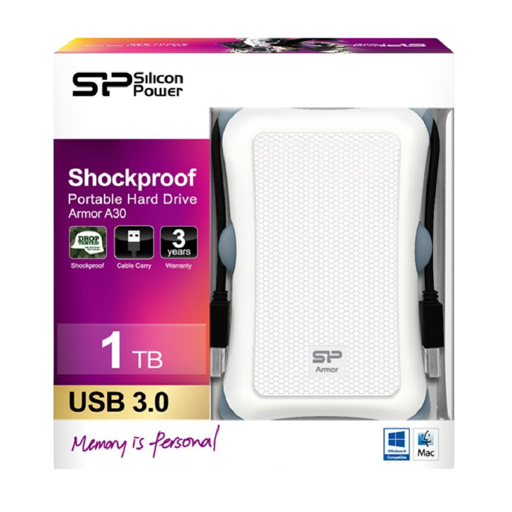 SILICON POWER Armor | Portable | Hard drive | 1 TB | USB 3.0
