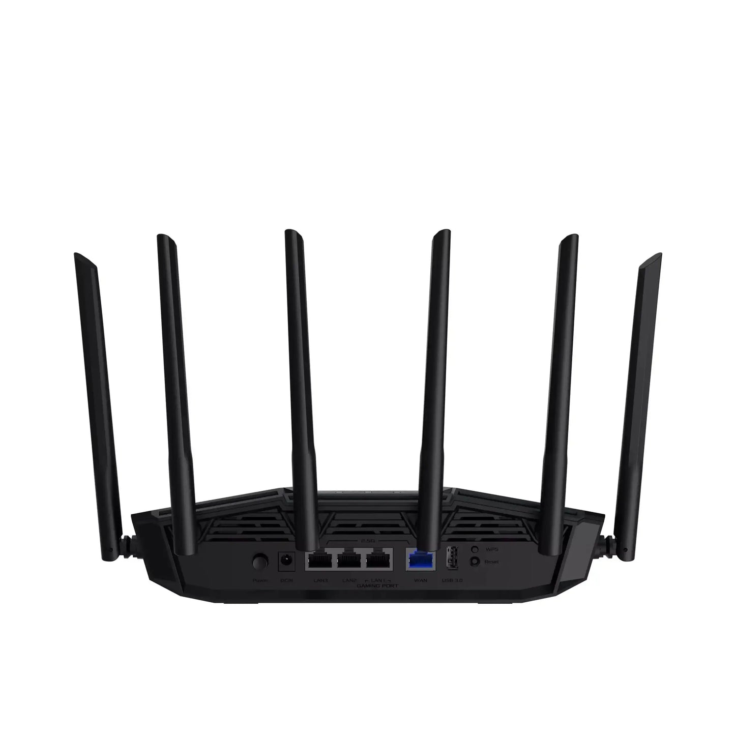 ASUS | TUF Gaming BE6500 | Wireless router | 4-port switch | 2.4 GHz / 5 GHz | Black