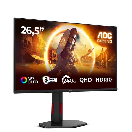 AOC | Gaming Q27G4ZDR Monitor | 27" | OLED | QHD | 240 Hz