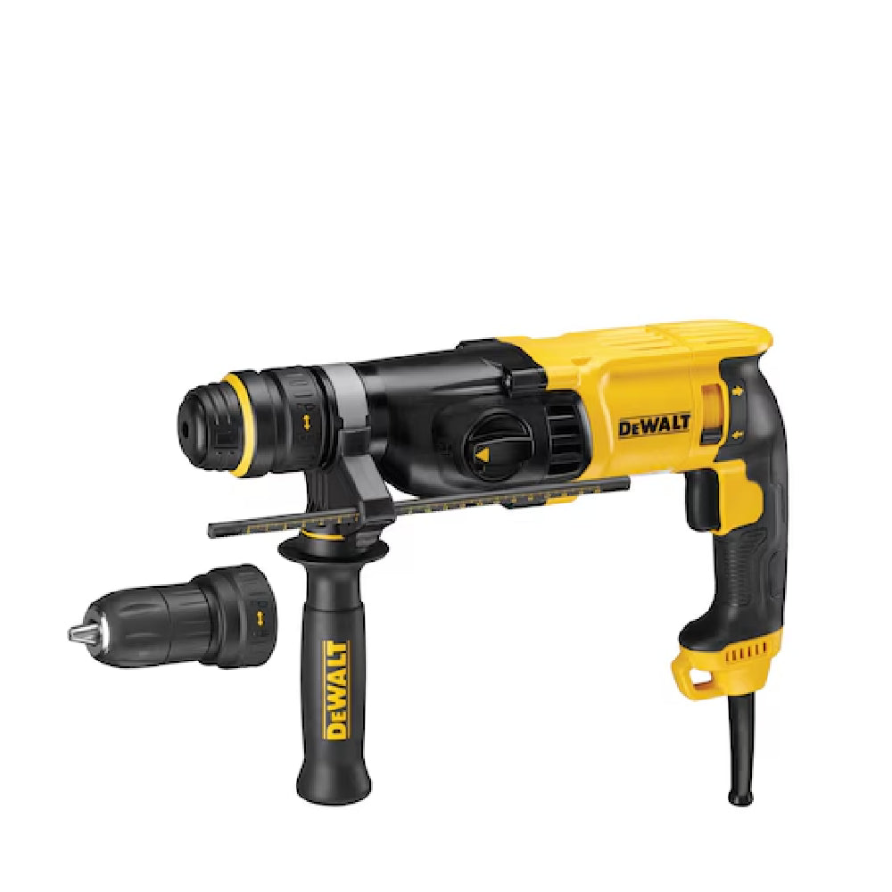 DEWALT | 26mm SDS-Plus Hammer Drill with QCC D25134K-QS | 800 W | Yellow/Black