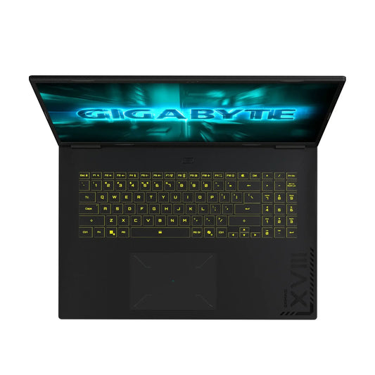 Gigabyte | A18 Gaming 3WH | Black Steel | 18 " | IPS | WQXGA | 165 Hz | AMD Ryzen 7 | 260 | 16 GB | SO-DIMM DDR5 | 1000 GB