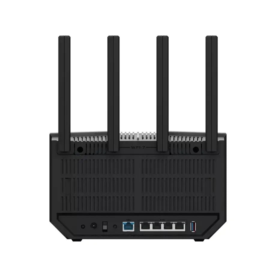 ASUS | RT-BE92U | Wireless router | Wi-Fi BE9700 | Desktop | 4-port switch | 2.4 GHz / 5 GHz / 6 GHz