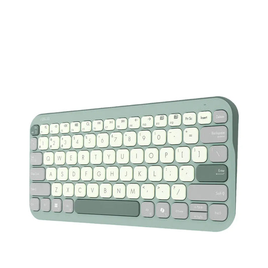 Asus | Marshmallow KW100 | Keyboard | Wireless | US International | Green Tea Latte