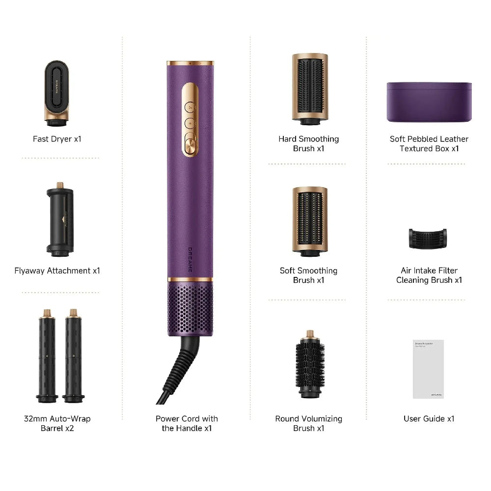 Dreame | AirStyle Pro | 5-in-1 High-Speed Hair Styler | Violet