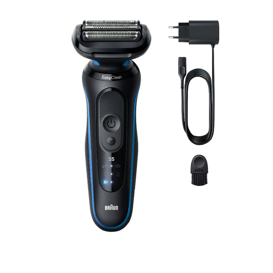 Braun | Series 5 52-B1000s | Electric Shaver | Black/Blue