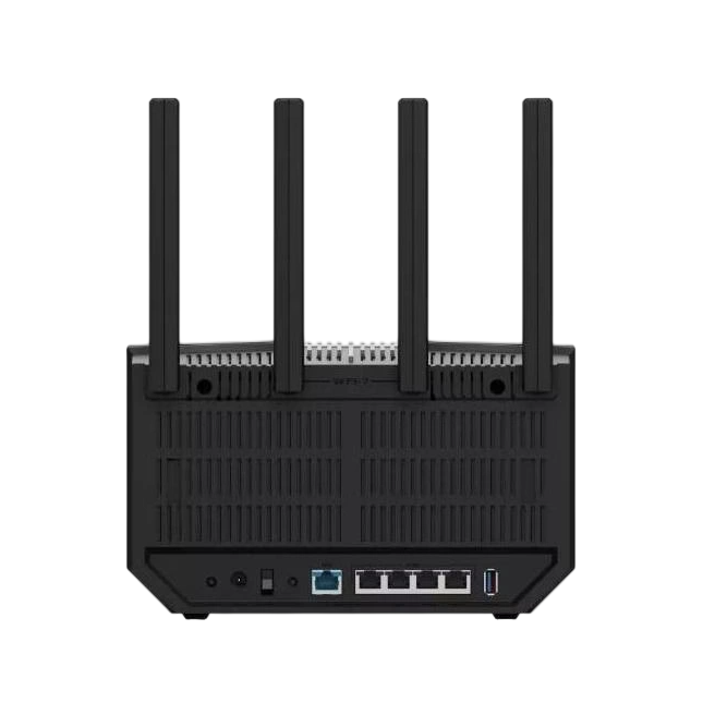 ASUS | RT-BE82U | Wireless router | Wi-Fi BE6800 | Desktop | 4-port switch | 2.4 GHz / 5 GHz