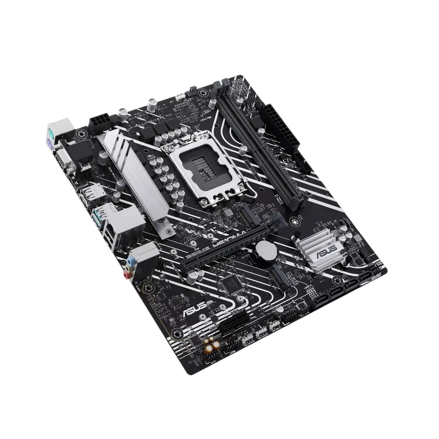Asus | PRIME H610M-A R2.0 | Processor Socket LGA1700 Socket | Chipset Type Intel H610 | Supported RAM Technology DDR5 DIMM