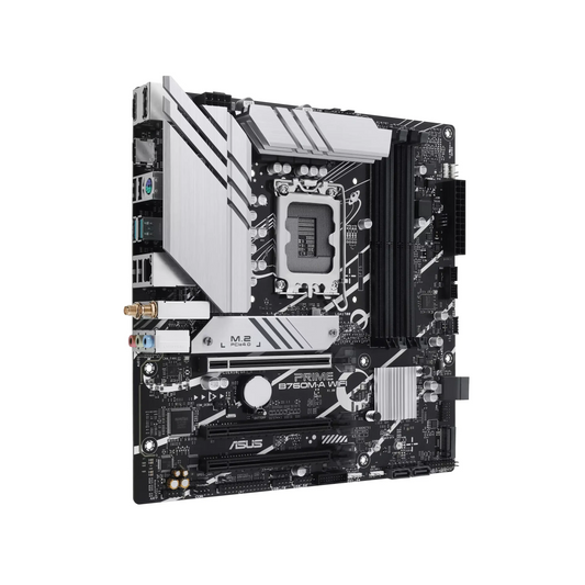 Asus | PRIME B760M-A WIFI | Processor Socket LGA1700 Socket | Chipset Type Intel B760 | Supported RAM Technology DDR5 SDRAM