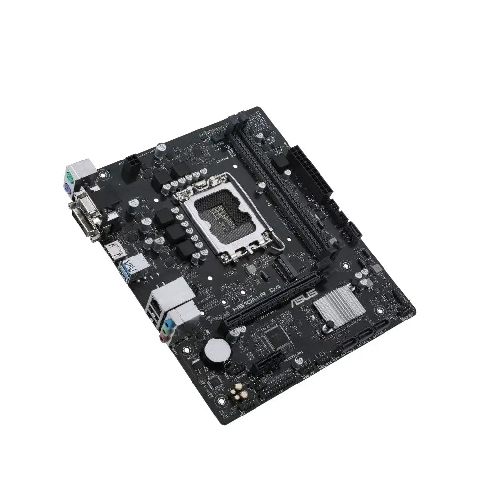 Asus | PRIME H610M-R D4 | Processor Socket LGA1700 Socket | Chipset Type Intel H610 | Supported RAM Technology DDR4 SDRAM