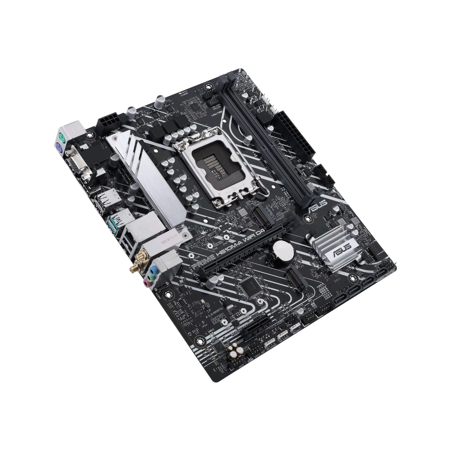 Asus | PRIME H610M-A WIFI D4 | Processor Socket LGA1700 Socket | Chipset Type Intel H610 | Supported RAM Technology DDR4 SDRAM