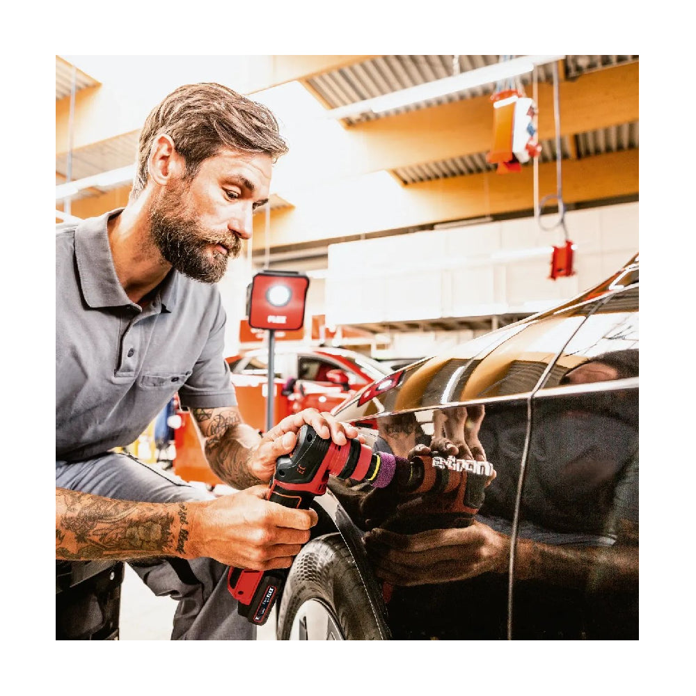 FLEX | PXE 80 12-EC/2.5 SET | Smart Cordless Polisher 12V | Red/Black