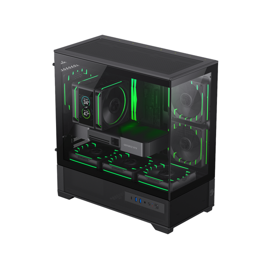 Gamemax | VISTA 2 M | Micro-ATX PC Case