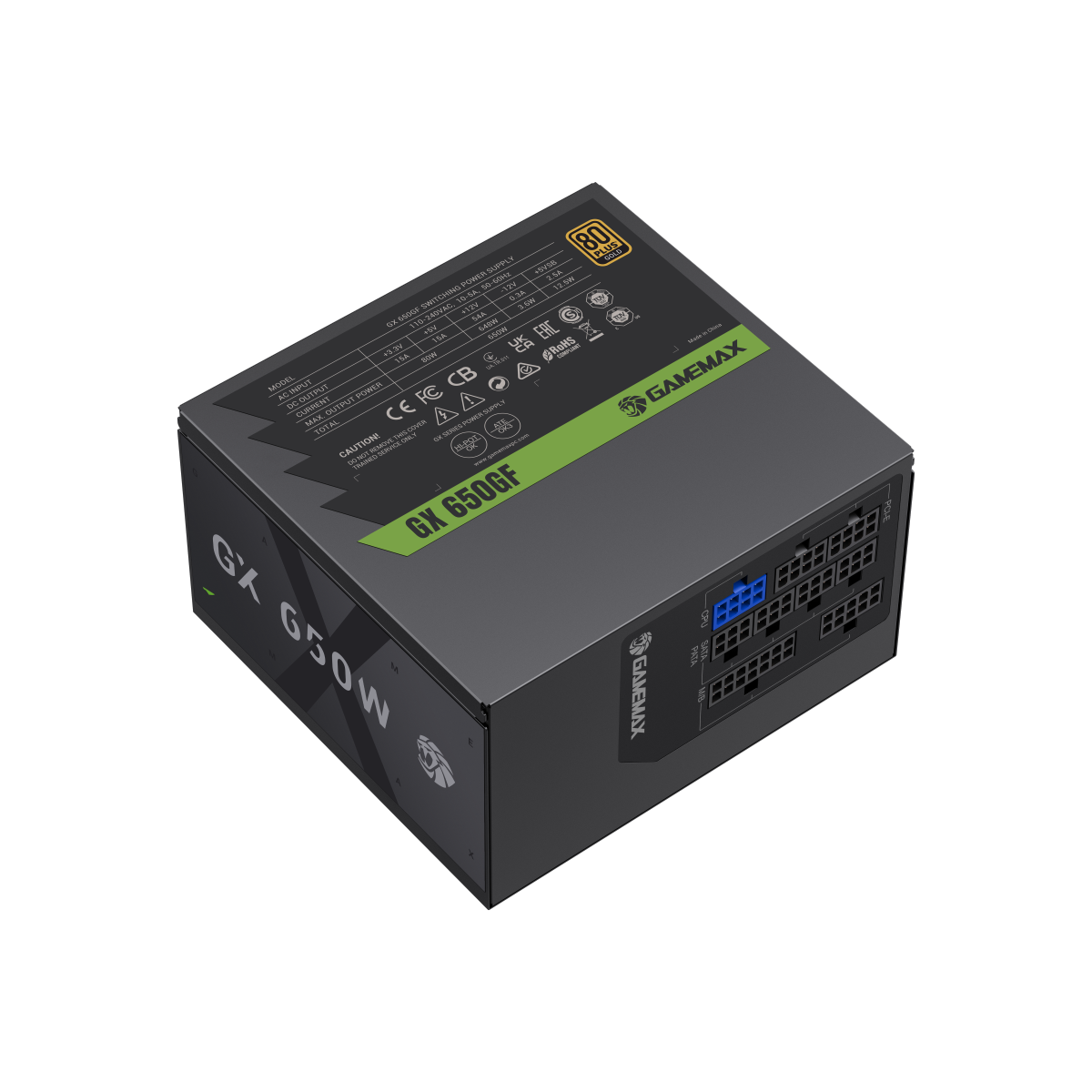 Gamemax | GX 650GF | 650W Power Supply