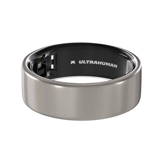 Ultrahuman | Smart ring | Raw titanium | Air | Raw titanium | Ring Size 6-12