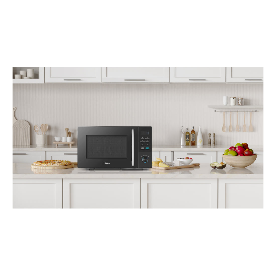 Midea | MMO-AM25VB(BK) | 25L Microwave Oven 900W Black