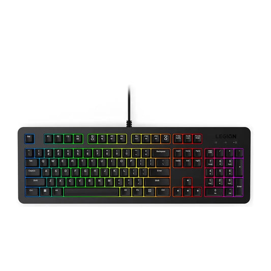 Lenovo | Gaming Keyboard | Legion K310 RGB | Wired | US English | USB 2.0 | Membrane | Black