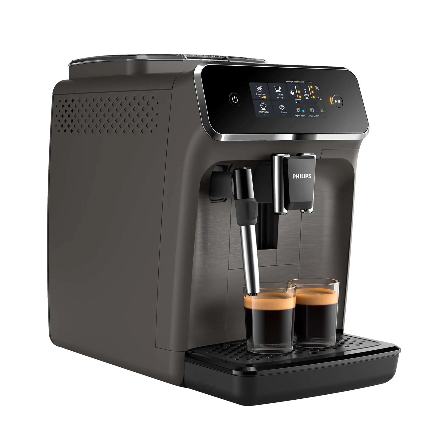 Philips | Espresso Coffee Maker | EP2224/10 | Built-in milk frother | Fully automatic | Kashmir Gray