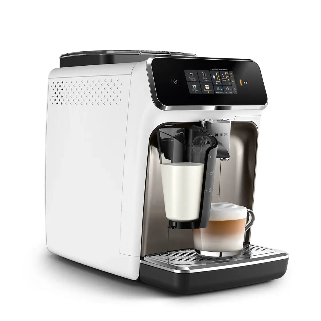 Philips | Coffee maker | EP2333/40 | Built-in milk frother | Fully Automatic | 1500 W | White