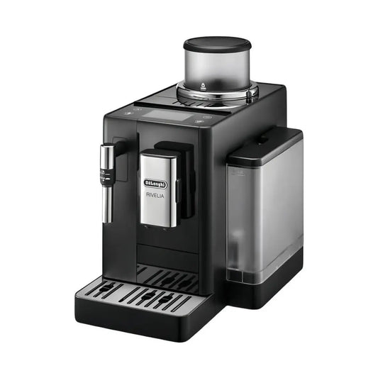 Delonghi | Coffee Machine | EXAM 440.35.B RIVELIA | Built-in milk frother | Automatic | 1450 W | Onyx Black