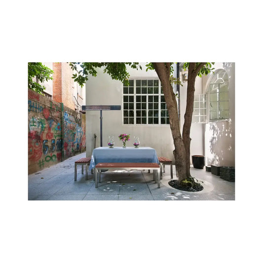 TunaBone | Electric Standing Patio Heater, Single carbon golden tube | TB2580ST-01 | 2500 W | Black