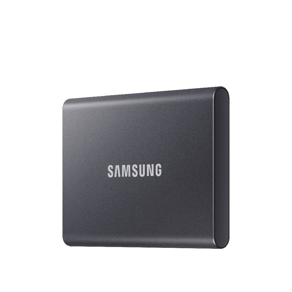 SAMSUNG | MU-PC2T0T/WW | T7 Portable SSD | 2 TB | USB 3.2 Gen 2 | 1050 MB/s | Titan Grey
