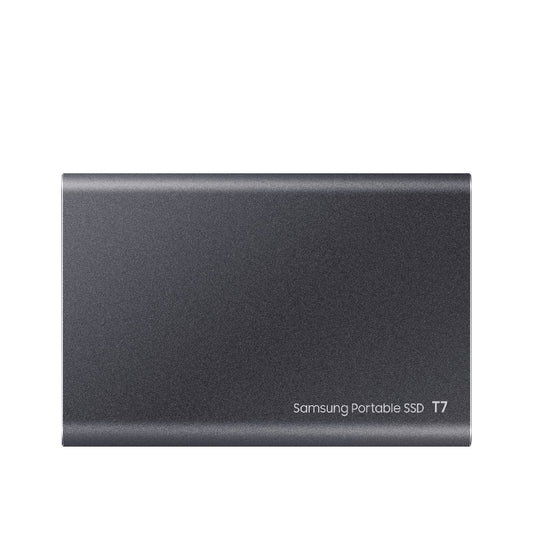 SAMSUNG | MU-PC2T0T/WW | T7 Portable SSD | 2 TB | USB 3.2 Gen 2 | 1050 MB/s | Titan Grey
