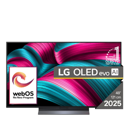 LG | OLED48C51LA | C5 Series | 48" | 122 cm | 4K UHD OLED | 144Hz | webOS | Black