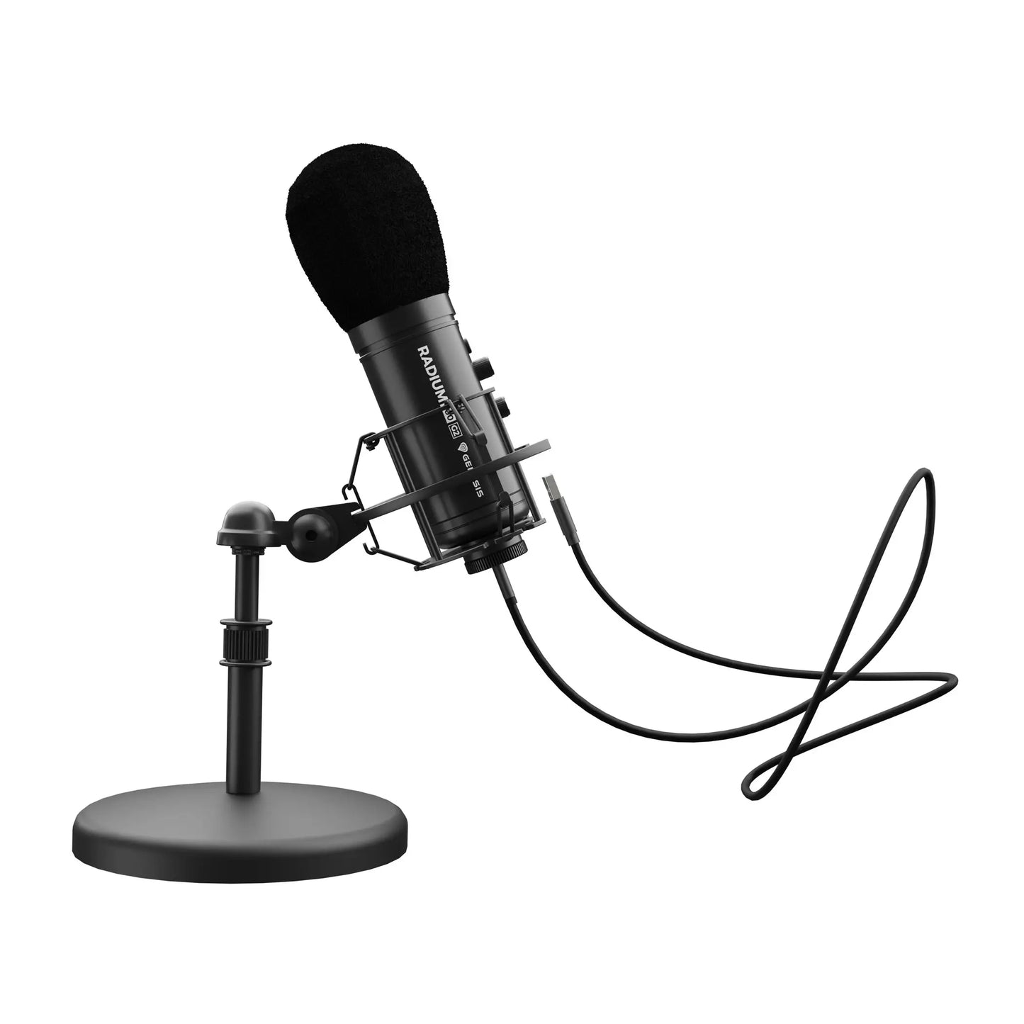 Genesis | Studio Cardioid USB Microphone with Desk Stand | Radium 600 G2