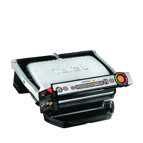 TEFAL | OptiGrill+ + Waffle plate set | GC716D12 | 2000 W | Silver