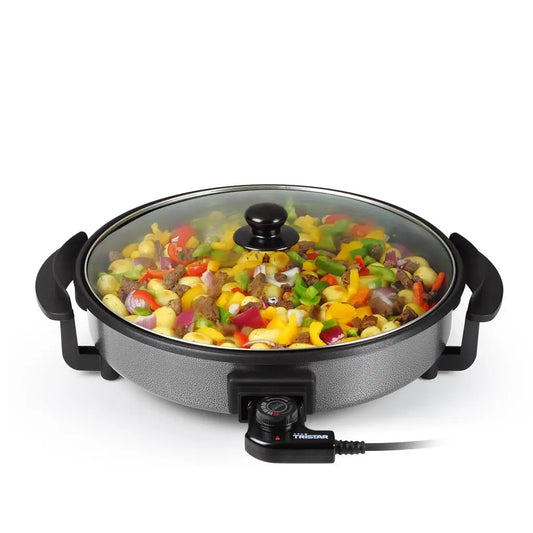Tristar | Multifunctional grill pan | PZ-2964 | 40 cm | 1500 W | Lid included | Black
