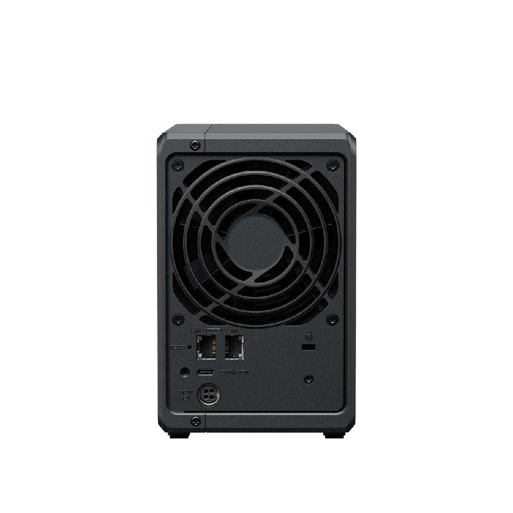 Synology | DS725+ | 2-Bay DiskStation NAS | AMD Ryzen R1600 | 4GB RAM | 2.5GbE | Tower