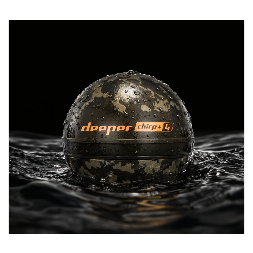 DEEPER | FNG0071 | Smart Sonar Chirp+4 | Wi-Fi | GPS | Green/Brown