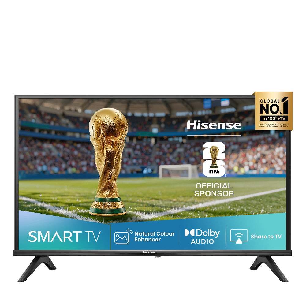 HISENSE | 32A4Q | Smart TV | 32" LED | HD Ready | HDR10 | VIDAA | Black