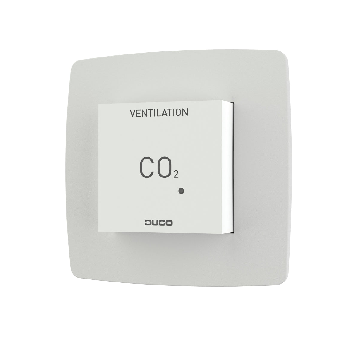 DUCO | CO2 Room Sensor with Control RF/Wired | White