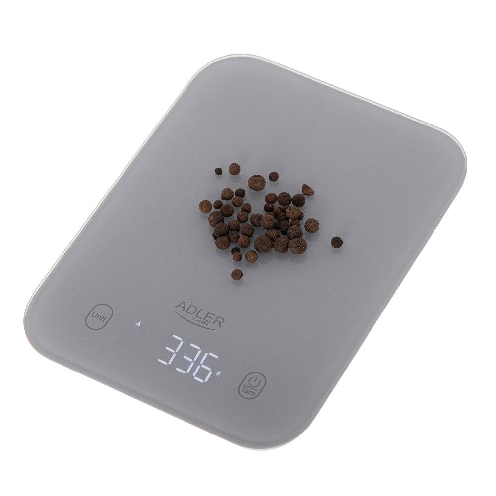 Adler | AD 3181g | Kitchen Scale | 10 kg / 1 g | LED | Grey