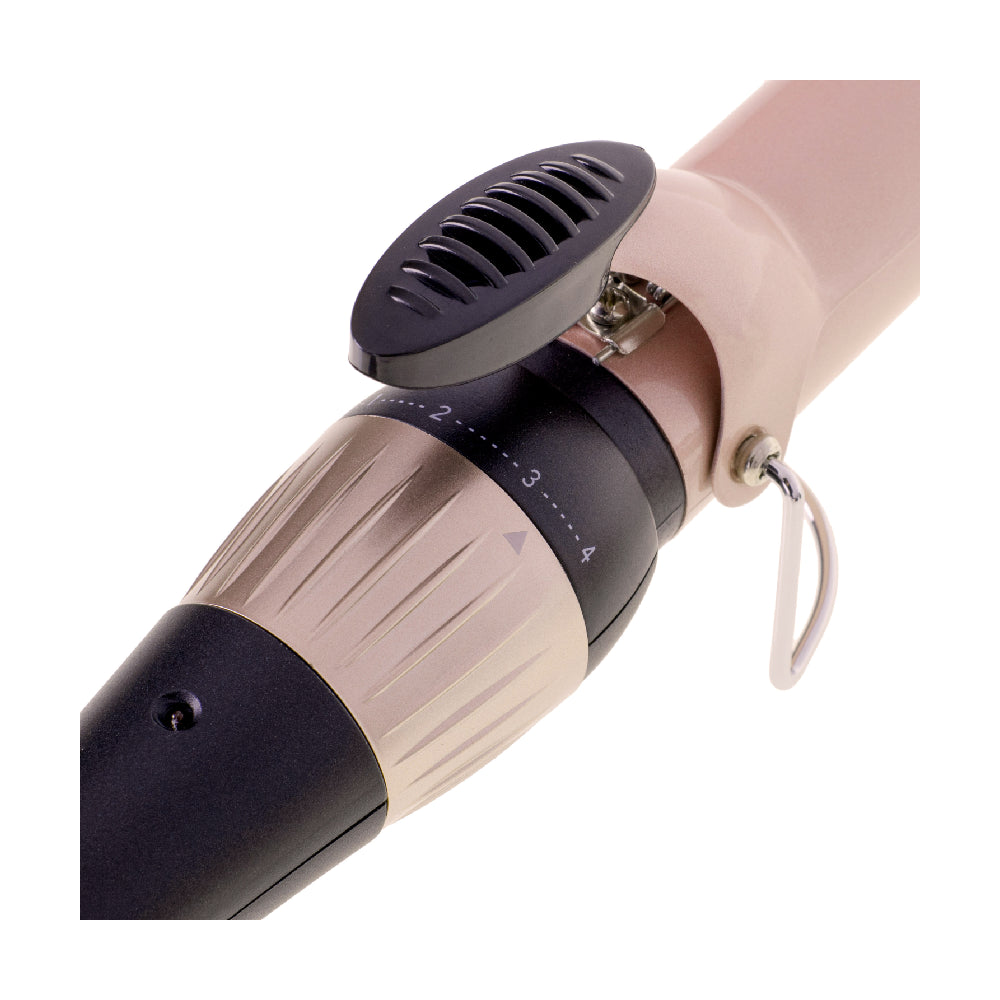 Adler | AD 2118 | Curling Iron | 32 mm | 4 Heat Settings | 200 °C | Black/Pink
