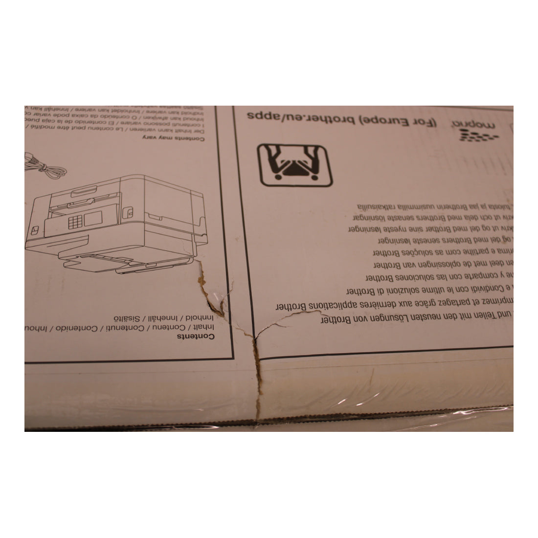 Brother | MFC-J5340DW | Inkjet Printer | A3 | Colour | 4-in-1 | Duplex | DAMAGED PACKAGING | OUTLET