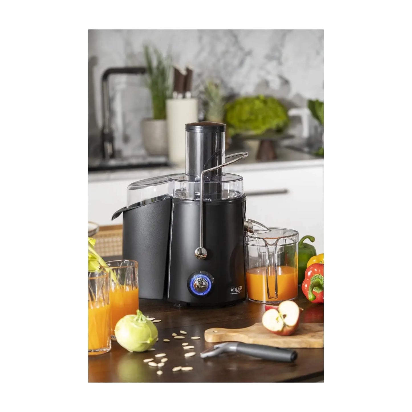 Adler | Juicer | AD 4127 | Type Juicer maker | 1000 W | Matt Black