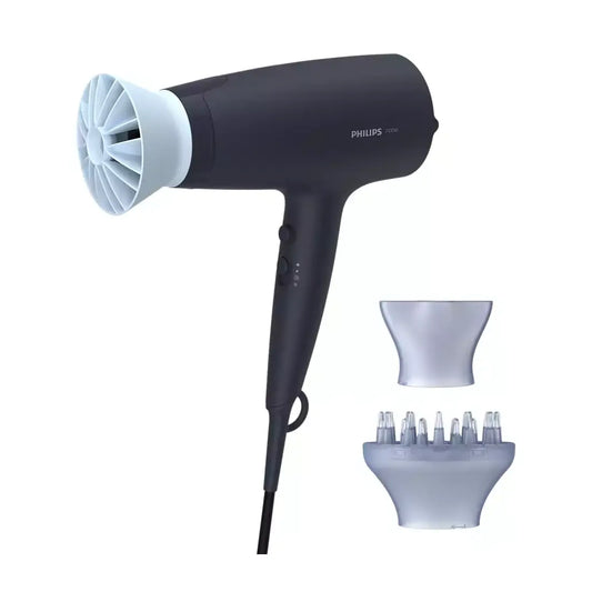 Philips | Hair Dryer | BHD360/20 | 2100 W | Ionic function | Black/Blue