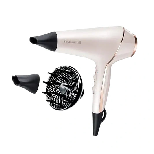 Remington | Hair dryer | ProLuxe AC9140 | 2400 W | Ionic function | White/Gold/Black