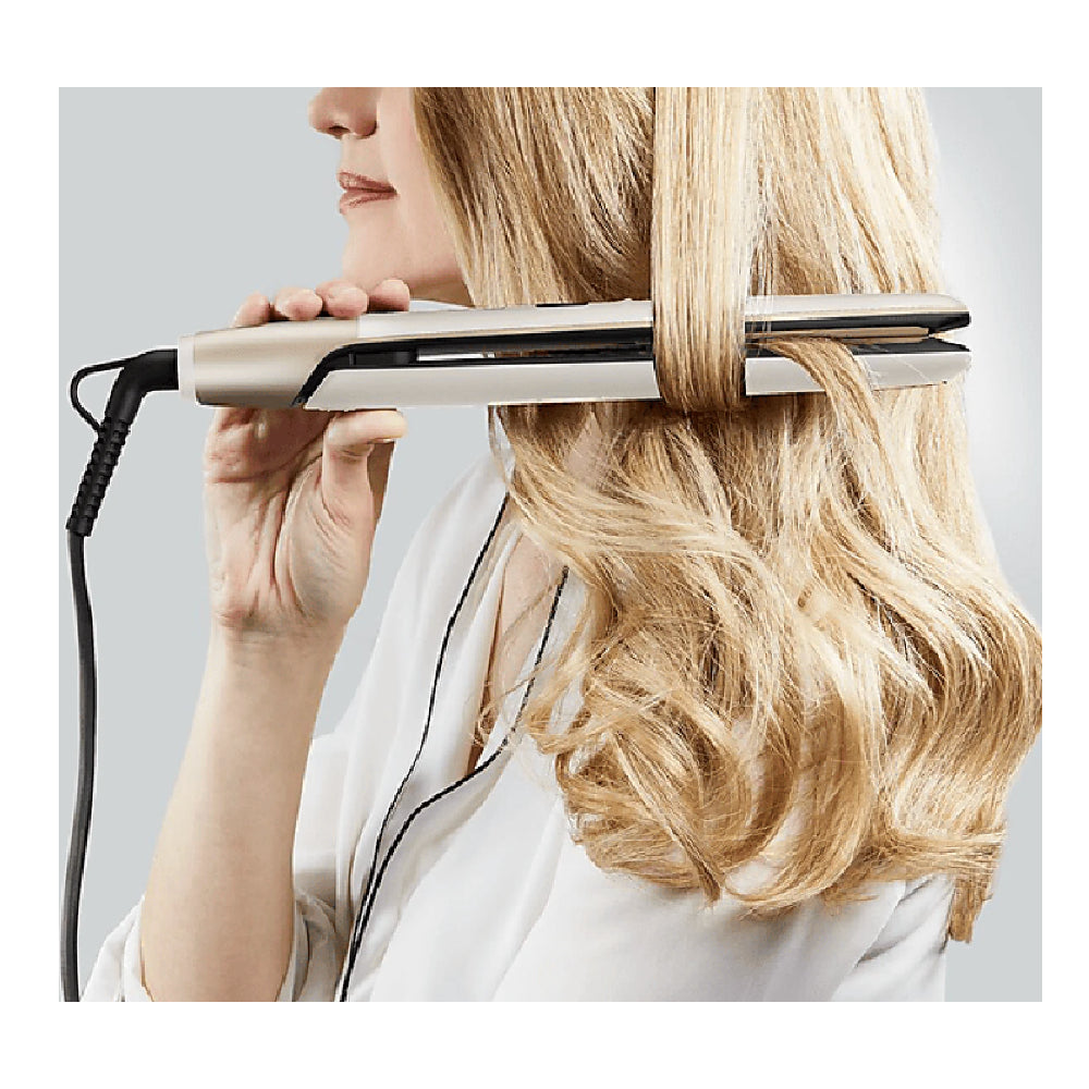 Rowenta | SF4633F0 | Straightener | 45W | Argan oil | Gold/White