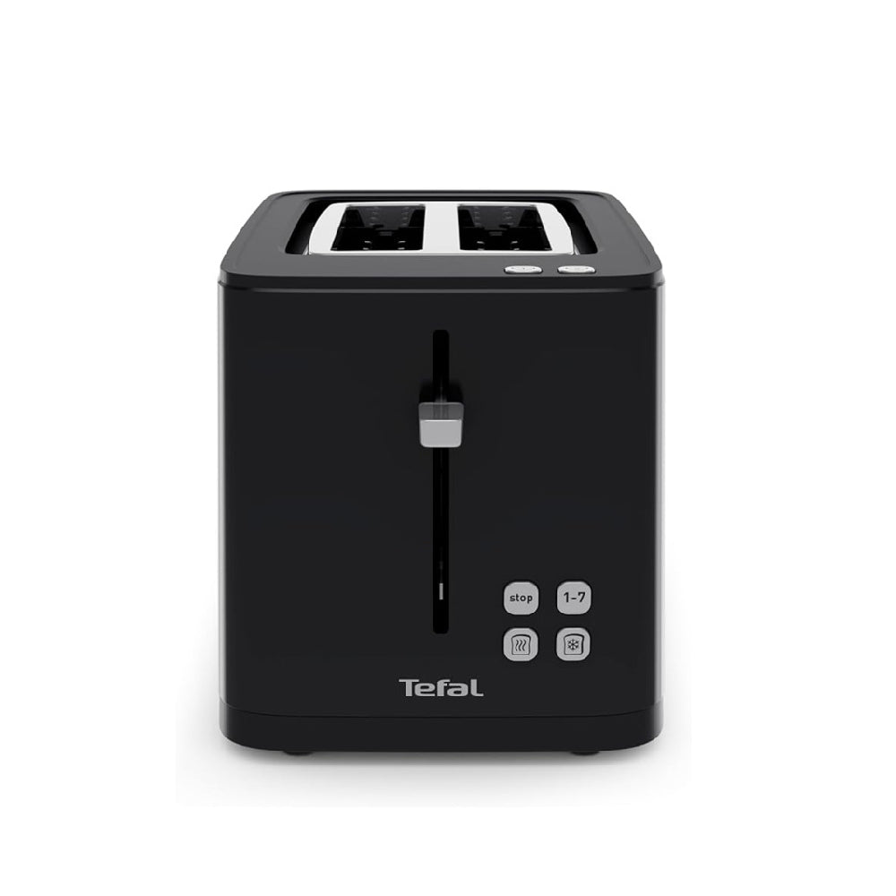 Tefal | TT640810 | Toaster | 850W | 2 slices | Digital Countdown Display | 7 browning levels | Black