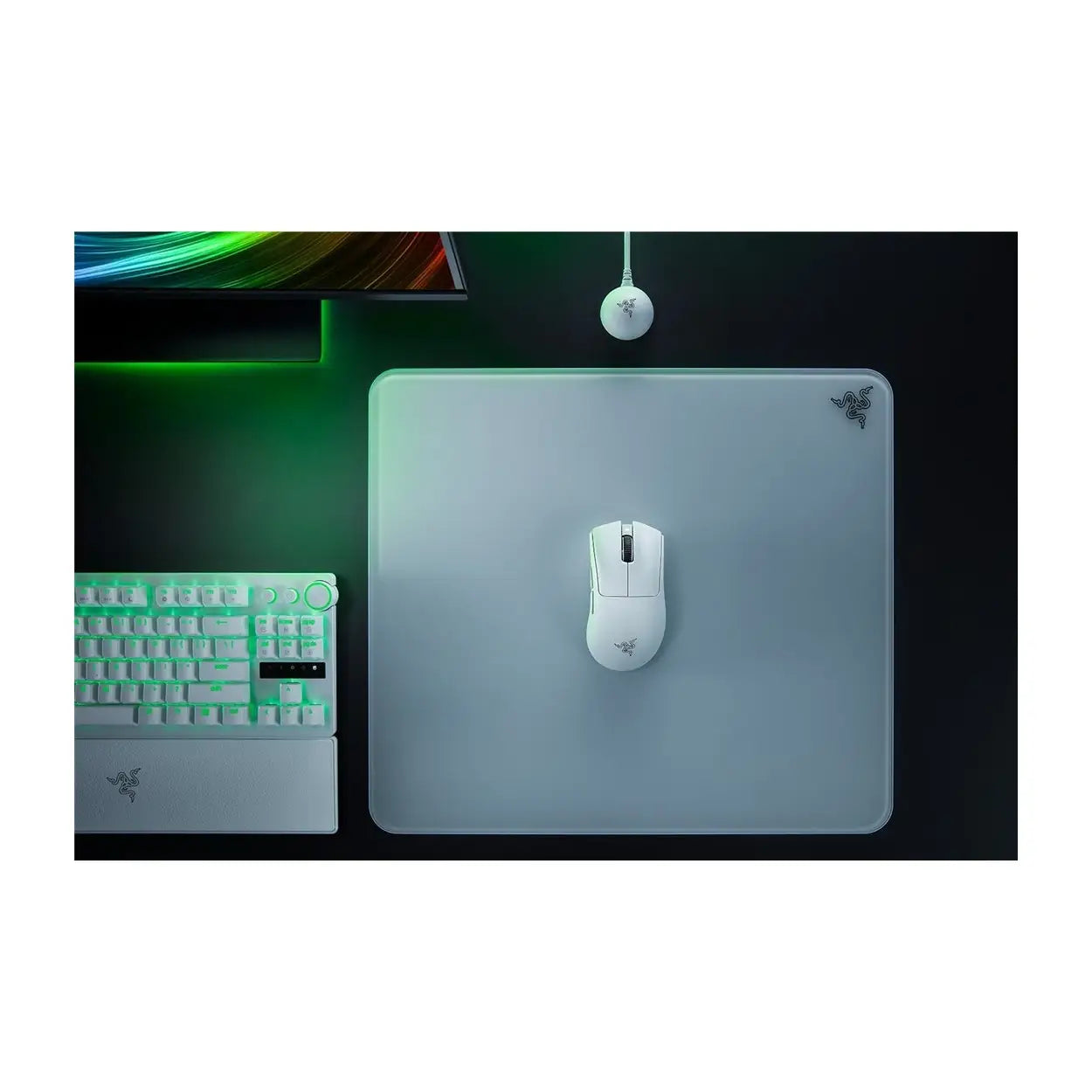 Razer | DeathAdder | Mouse - ergonomic | V4 Pro | Optical | Wireless | Wired | 45000 dpi | White