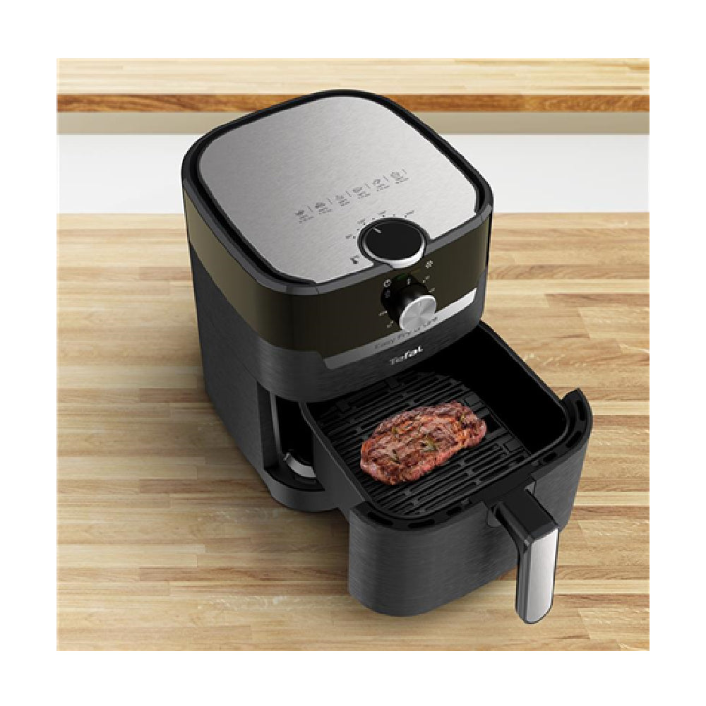 Tefal | EY501815 | Fryer Easy Fry and Grill | 2-in-1 Air Fryer & Grill | 1550W | 4.2L | Black