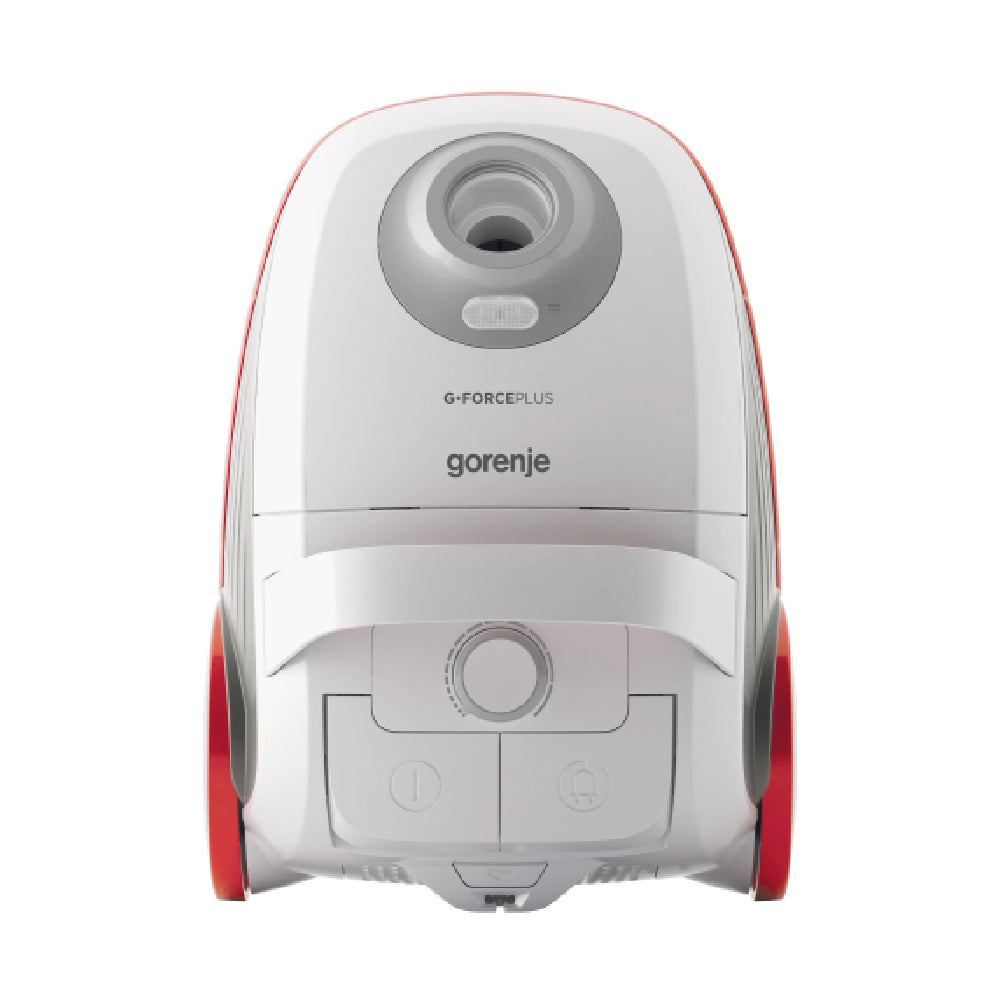 Gorenje | VCEA21GPLW | Vacuum cleaner | Bagged | 700W (188W suction) | 3L | HEPA | 64 dB | White