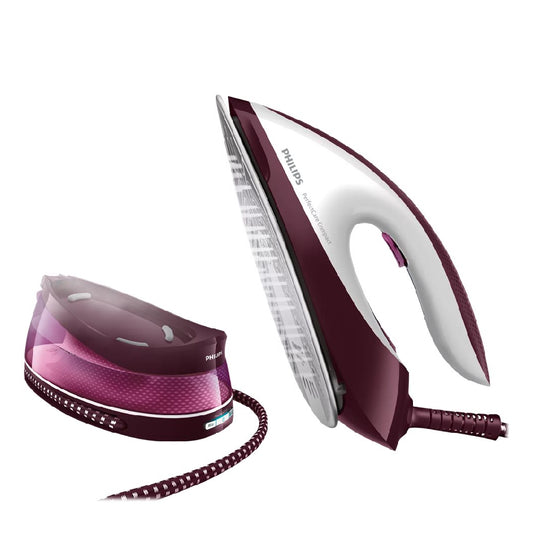 Philips | GC7842/40 | Steam generator iron | 2400W | 6.5bar | 120g/min | Auto Shut-Off | Purple / White